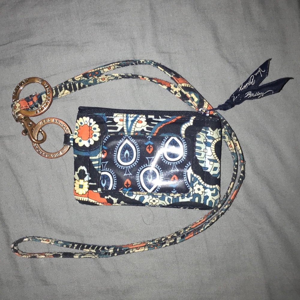 Vera Bradley Lanyard and ID Case